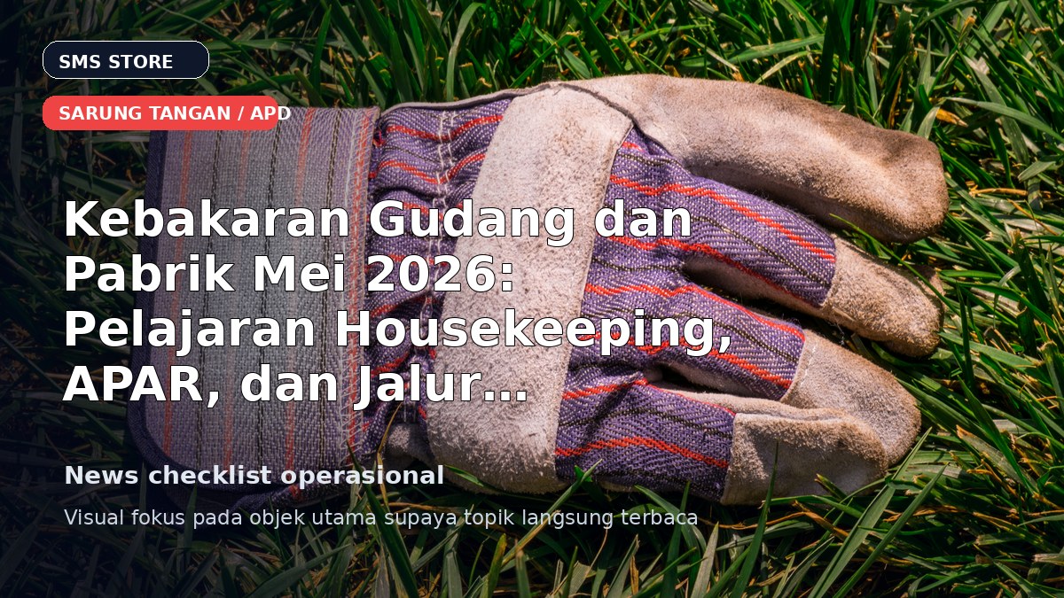 Kebakaran Gudang Cat Kalideres Dipadamkan 80 Personel: Audit APAR, Ventilasi, dan Stok Chemical