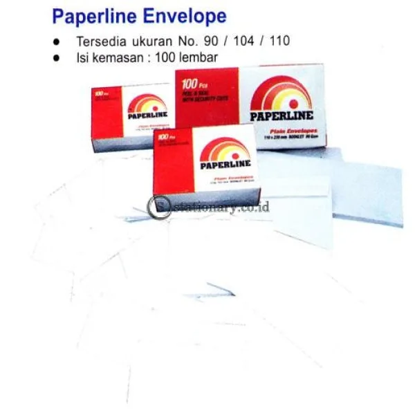 PAPERLINE Amplop Putih 90 Putih