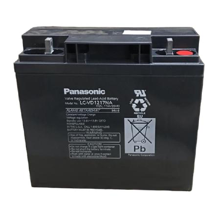 Panasonic Accu Kering 12V 17Ah