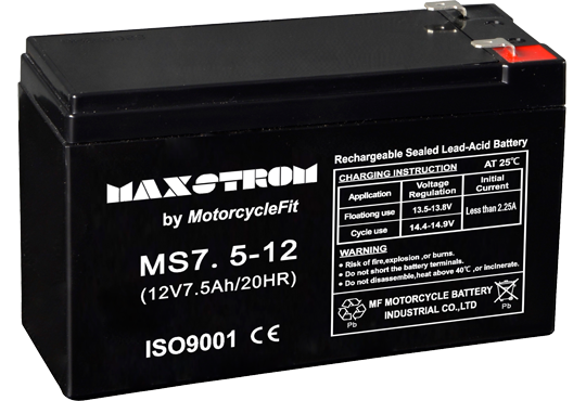 Maxtrom Accu Kering 12V 7,5Ah