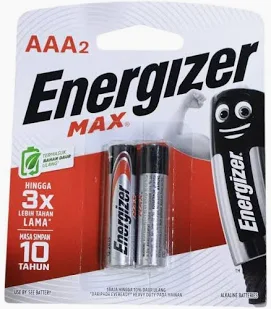 Energizer Baterai AAA 1,5V