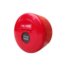 Lokal Buzzer Push Button Merah
