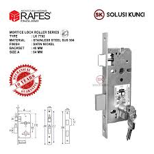 Rafes Body Kunci Pintu Lidah SUS 304