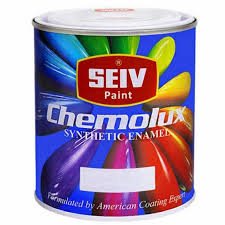Seiv Cat Besi Kayu Chemolux Super White