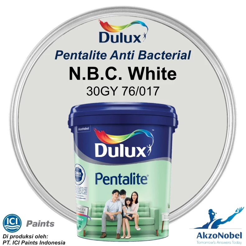Dulux Cat Dinding Interior Catylac 30GY 76/017 N.B.C (1 Pail = 20 Liter)