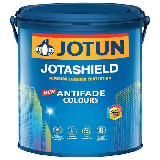 Mowilex Cat Tembok Exterior Jotashield 3020 Merah (1 Galon = 2,5 Liter)