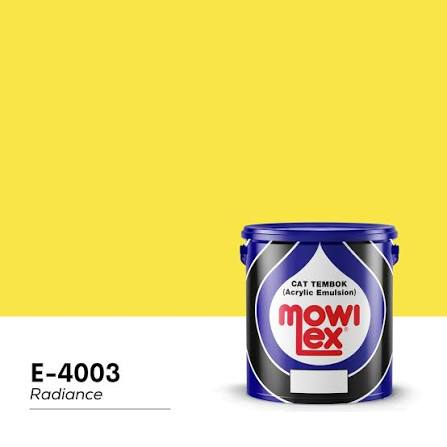 Mowilex Cat Tembok Interior E-4003 Radiance (1 Kaleng - Liter)